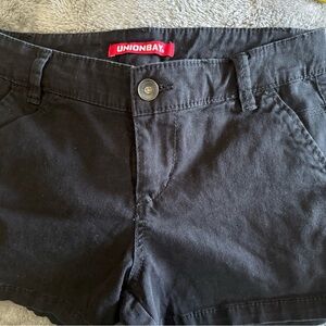 UNIONBAY Women's Black Shorts